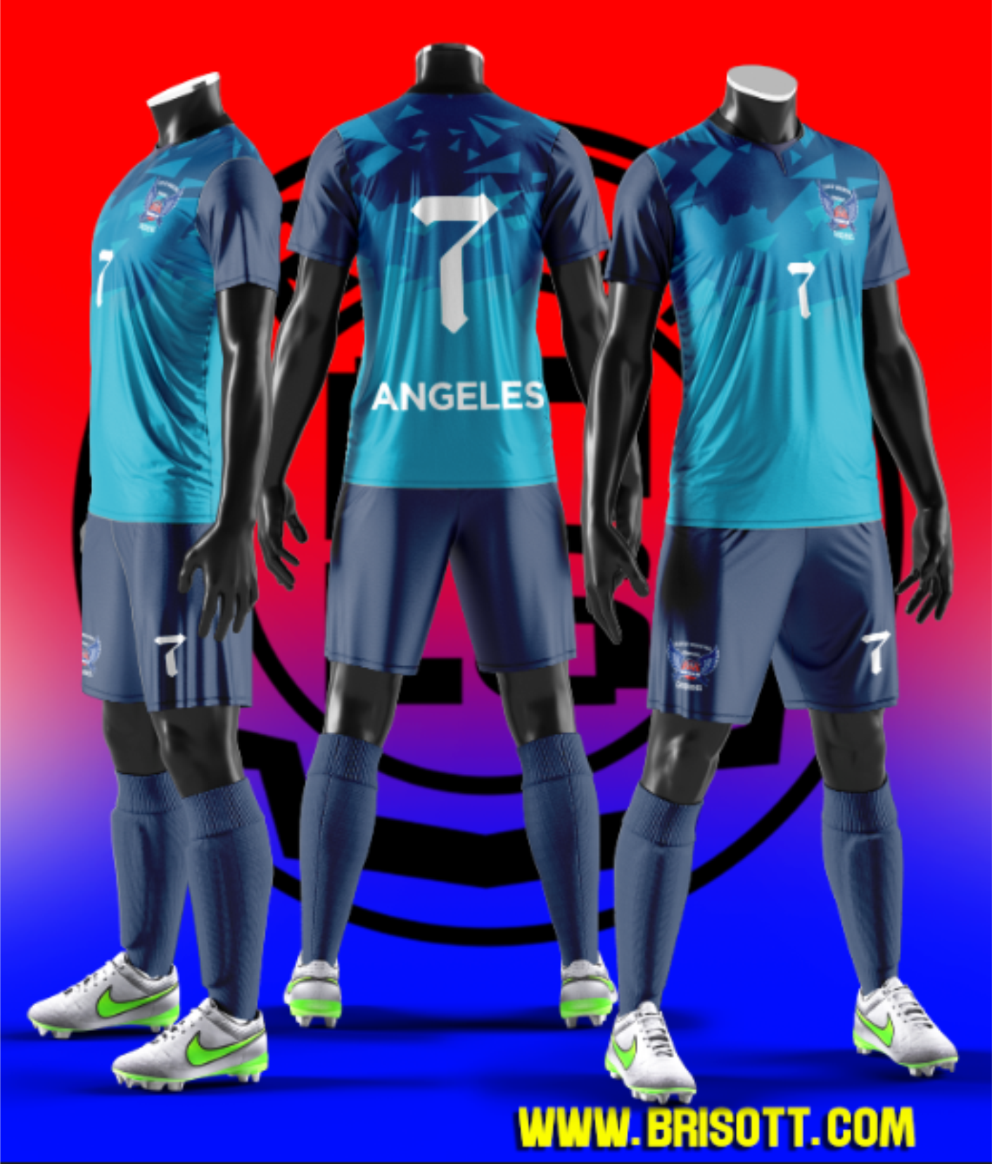 Mockup ANGELES GEOMETRIC MCP